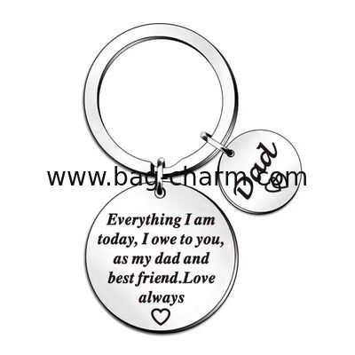 GUGEER Father's Day Gifts for Dad from Daughter Son, Dad Birthday Gift Drive Safe Keychain for Him Father Papa Gifts Dad Gift from Daughter Son Father's Day Gift for Husband from Wife