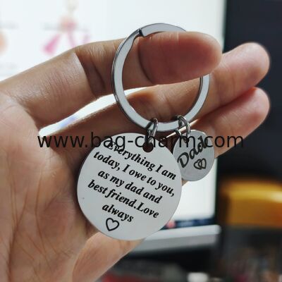 GUGEER Father's Day Gifts for Dad from Daughter Son, Dad Birthday Gift Drive Safe Keychain for Him Father Papa Gifts Dad Gift from Daughter Son Father's Day Gift for Husband from Wife