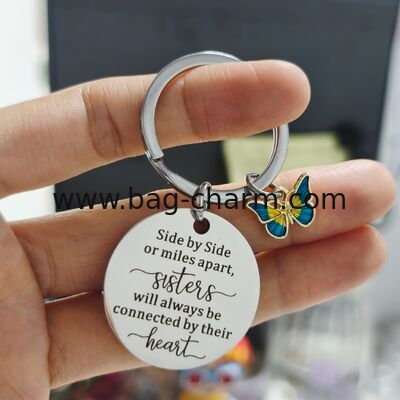 GUGEER Christian Gifts for Women Inspirational Bible Verse for Friends Teen Girl Christian Keychain Spiritual Gifts Religious Biblical for Women Faith Based Gift Bible Accessories